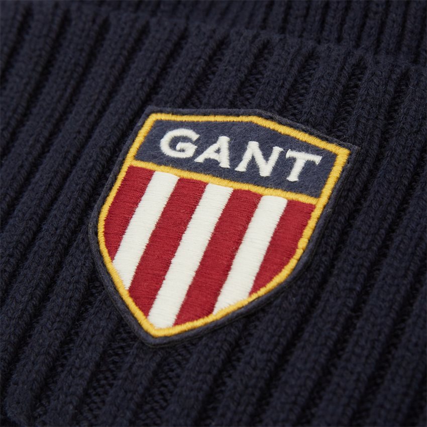 Gant Caps D1 BANNER SHIELD BEANIE 9910132 EVENING BLUE